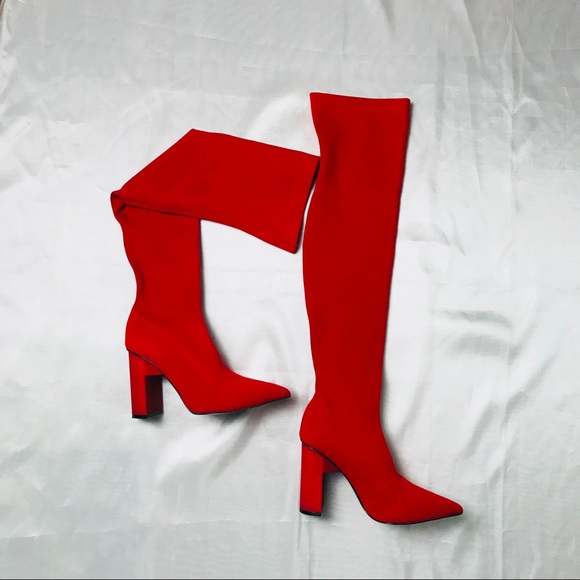 zara woman Shoes - Zara Woman Sock Boots/ Used/ Size 38